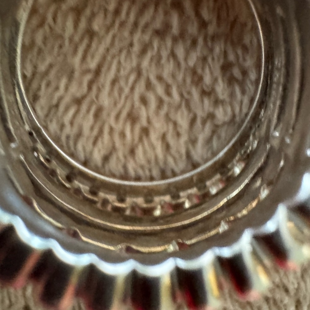 Women's Sterling Silver and Diamond Ring - Picture 5 of 9